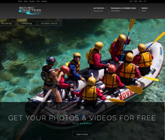 Bovec rafting team Wordpress site